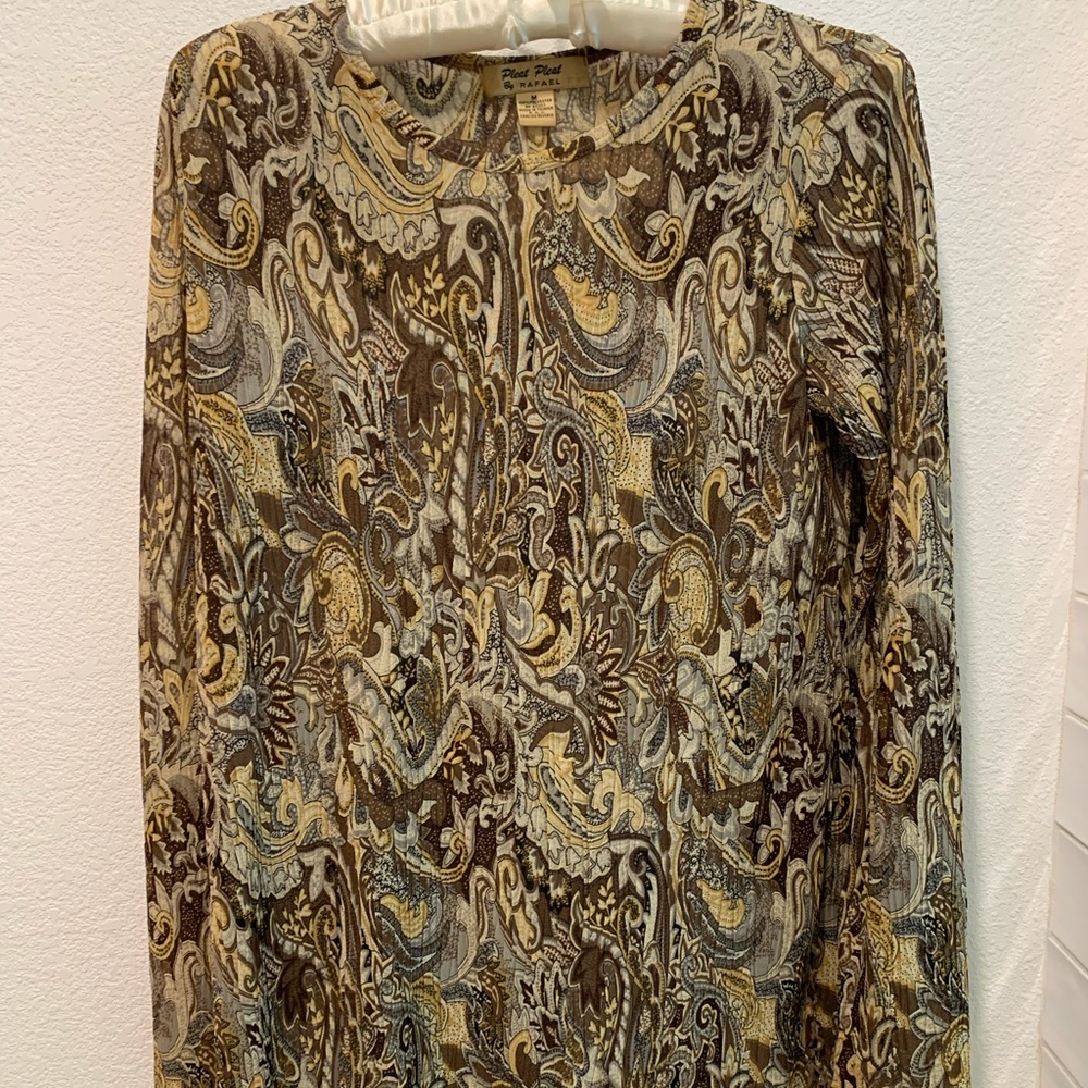 Pleat Pleat by Rafael crinkle tunic
